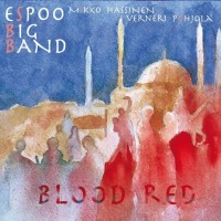 blood-red